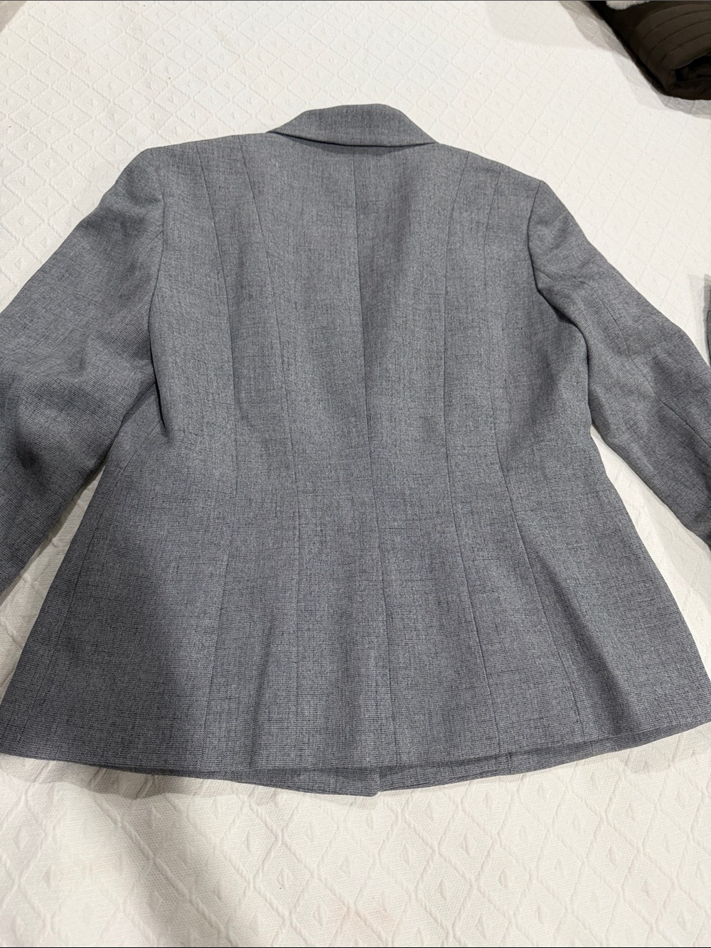 NWT Kasper Grey Women's Two-Piece Suit - 4 - Picture 8 of 14